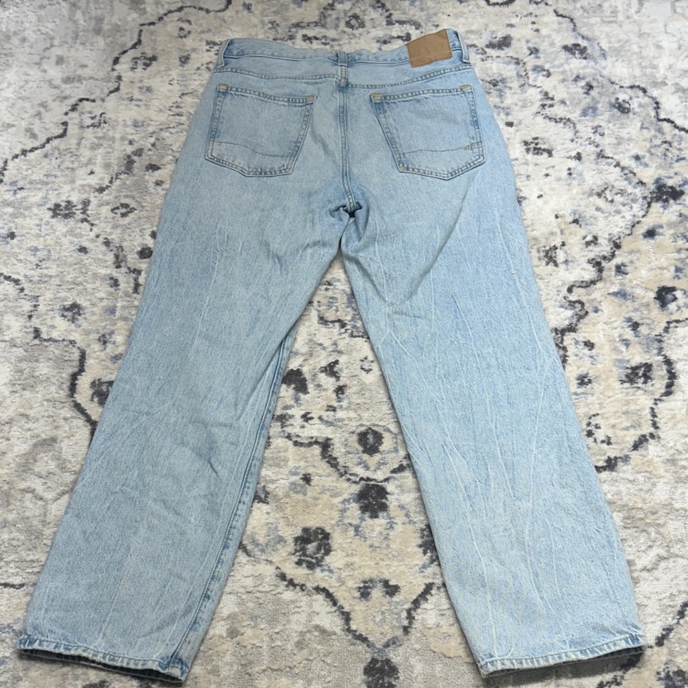 Aeropostale Baggy Jeans Men’s 29x30 Light Wash Denim 100% Cotton Y2K Style - Picture 5 of 8